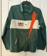 Vintage Gatorade Racing Team Jacket 70s Indy Car Warwick Made in USA Size L