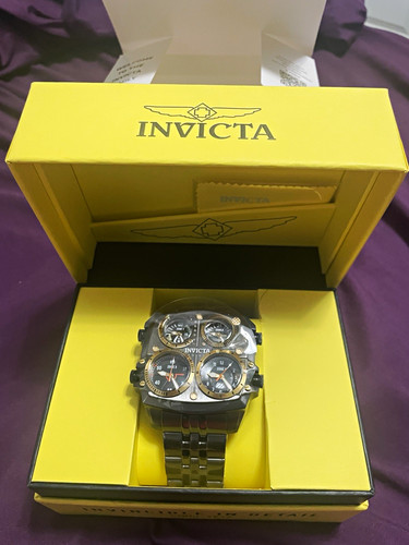 Invicta aviator zulu - aviator, time