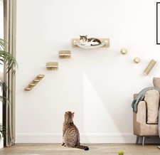 7pc Cat Wall Jungle Gym