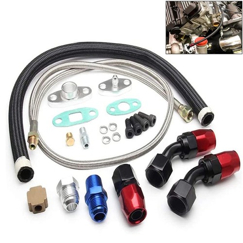 Turbo oil feed return - return, drain