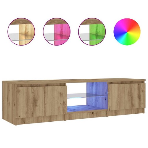 Cabinet with led lights - tv,