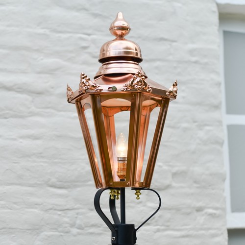 63cm copper hexagon - copper,
