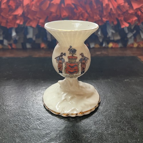 Vintage swan crested china - swan,