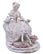 Large lady capodimonte - large,