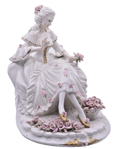 Large lady capodimonte - lady,