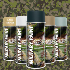 Military Camouflage Aerosol Spray Paint MilSim Anti Reflective Coating 400ml