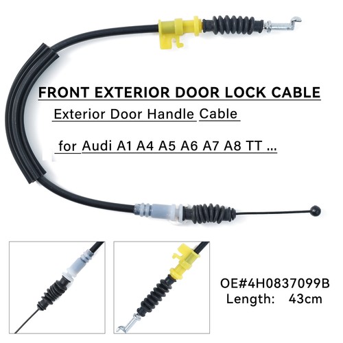 Exterior door handle - exterior, outer