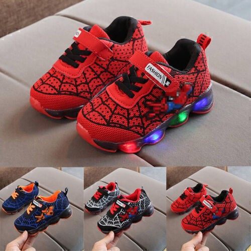 Kids boys led spiderman - kids,