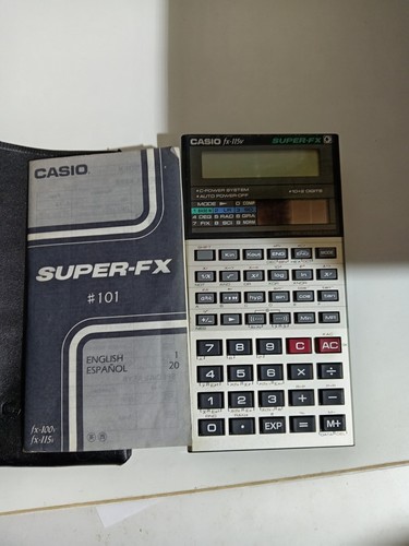 Casio 115v vintage - fx-115v,