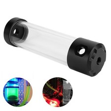 Computer Water Tank Cylindrical Transparent Sideout PC Cooling System