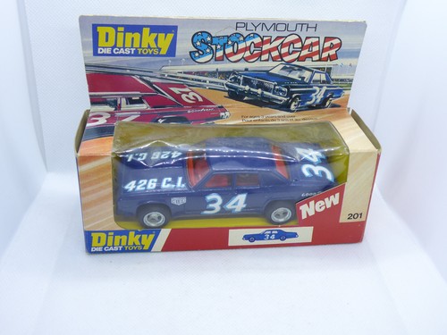 Dinky toys 201 plymouth stock - toys,