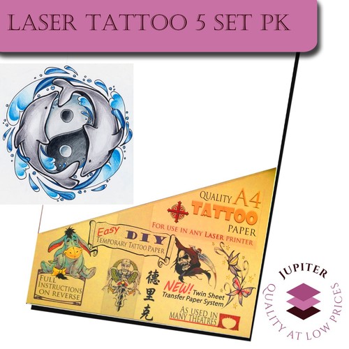 Laser temporary tattoo - temporary,