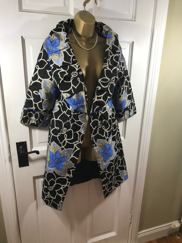 Sonia pena black - black, floral