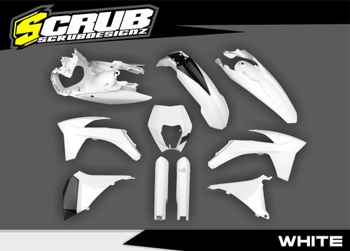 Plastics kit ktm exc - plastics,