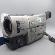 Sony Handycam CCD-TRV57E Handheld Video Hi8 XR Camcorder Silver Tested