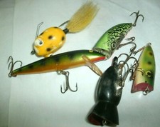 5 VINTAGE LURES, RAPALA