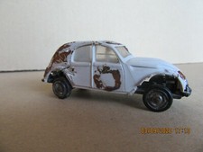 629N Craft Kit Base Norev Plastic Citroën 2CV AZ Luxury Cross 1:43