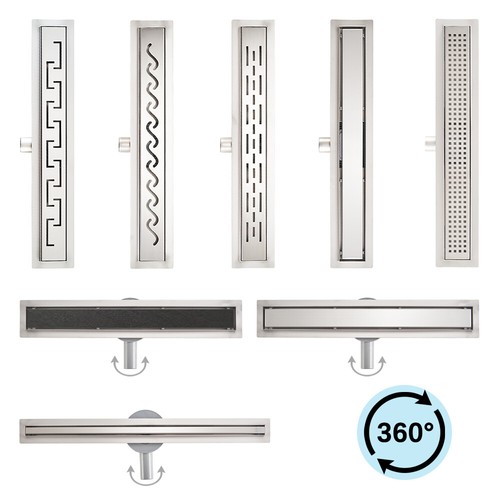 Linear shower drain stainless - shower,