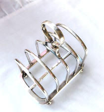 Silver Plated 4 Rack Toast