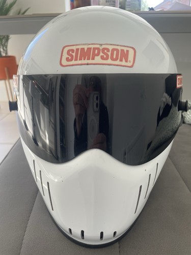 Vintage simpson helmet - vintage,