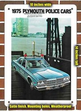 Metal Sign - 1975 Plymouth