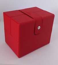 Genuine Omega Red Faux Leather