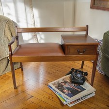 Mid Century Telephone Seat