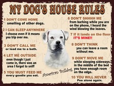 My dog's house rules American