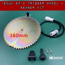 160mm Trigger Wheel & Sensor Kit 60-2 Maxxecu Megasquirt Syvecs SEN8D