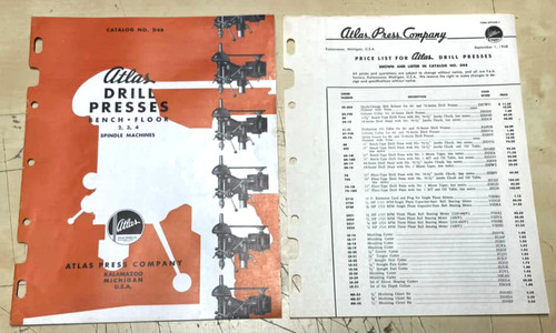 Vintage original atlas drill - vintage,