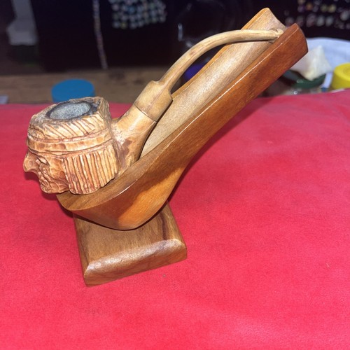Vintage tobacco pipe - pipe,