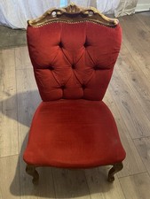 Victorian style button back