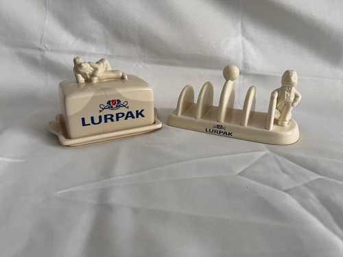 Lurpak vintage ceramic toast - vintage,