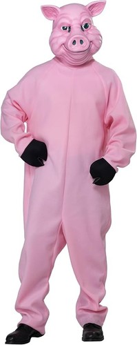 Pink pig farm animal - farm, men
