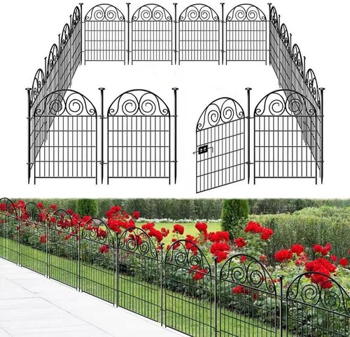 Garden fence with gate no - 10,