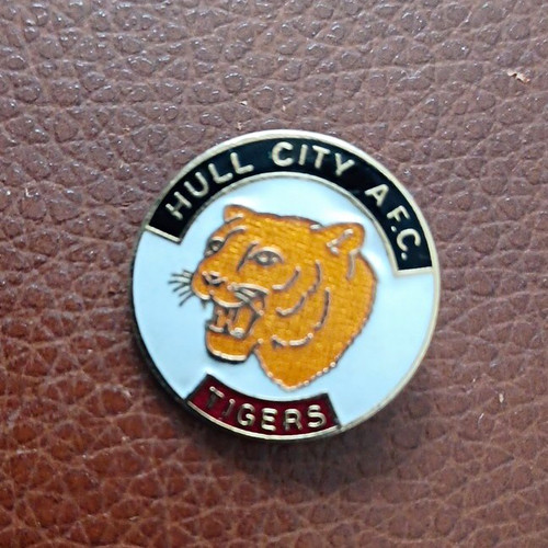 Hull city tigers enamel - city, fc