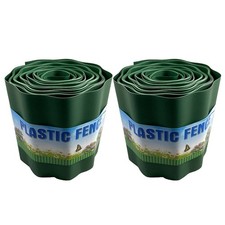 2pcs Decorative Garden Fence Flexible Edging for Lawns and Outdoor Spaces