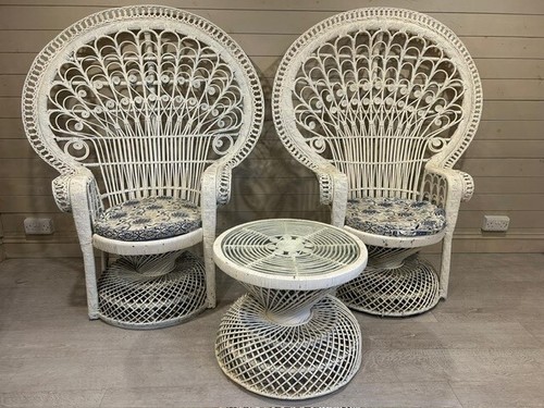 Peacock chairs seat pads - chairs,,