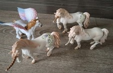 Schleich Unicorn & Pegasus Figures mythical Fantasy toy Bundle rainbow horse 
