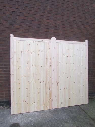 Wooden driveway gates - wooden,