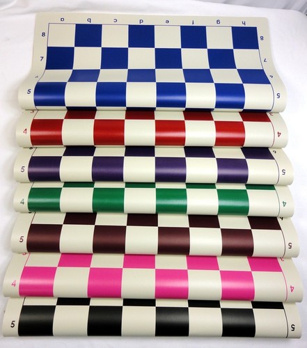 Pack vinyl roll up chess - -,