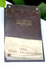 Antique Art Deco Leather 1950s