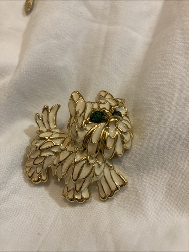 Vintage inspired white - , enamel