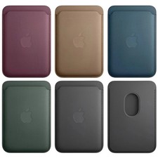 New MagSafe Leather Wallet With Card Holder For iPhone 16 Pro Max 15 14 13 12 UK