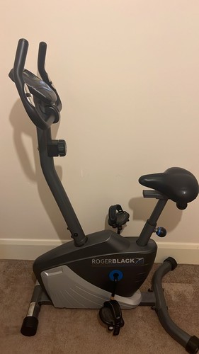 Roger black exercise - roger, bike