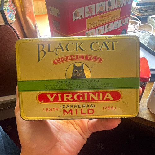 Carreras black cat virginia - black,