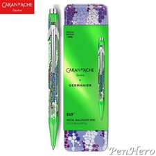 Caran d'Ache 849 Germanier Neon Green - Special Edition Ballpoint Pen