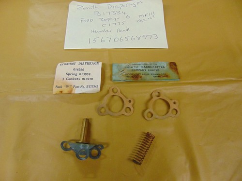 Zenith diaphragm kit ford - kit,