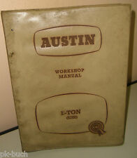 Workshop Manual Austin FG K 30