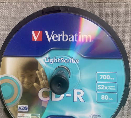 Verbatim cd r80 - 6, x